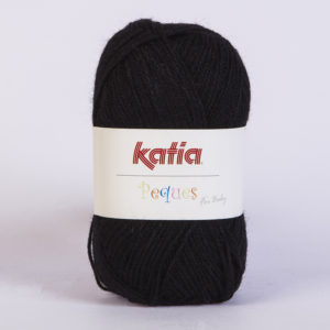 PEQUES N°84931 de KATIA pelote 50 g coloris Noir