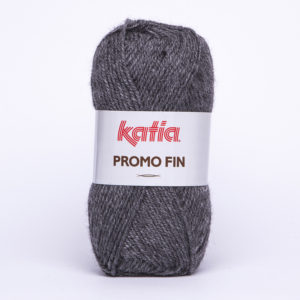 PROMO-FIN N°812 de KATIA pelote de 50 g coloris Gris