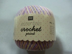Coton Essentials Crochet Print N°01 de RICO DESIGN