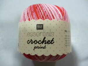 Coton Essentials Crochet Print N°02 de RICO DESIGN