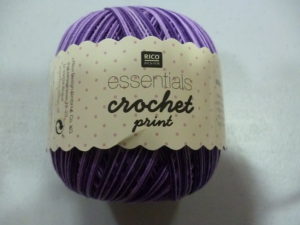 Coton Essentials Crochet Print N°03 de RICO DESIGN