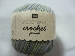 Coton Essentials Crochet Print N°05 de RICO DESIGN