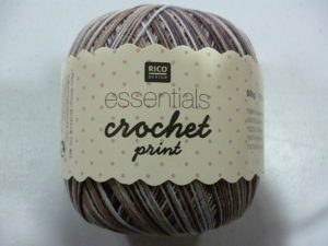 Coton Essentials Crochet Print N°06 de RICO DESIGN