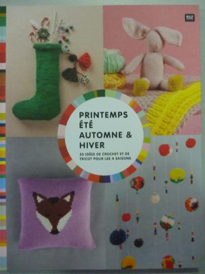 Livre “Quatre Saisons” 50 Idées au Tricot ou Crochet