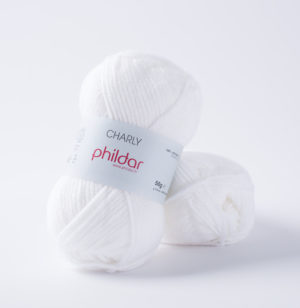 Charly de Phildar coloris Blanc