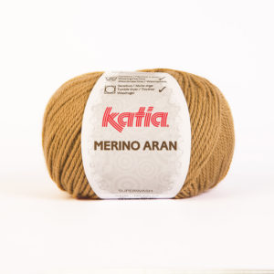 Merino Aran N°35 de KATIA pelote de 100 g coloris Caramel