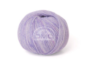 100% Baby Aquarelle N°1360 de D.M.C coloris Violet Chiné
