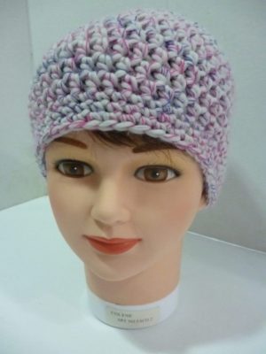bonnet au crochet My Boshi Cream coloris multicolore
