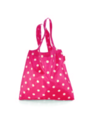 Mini Maxi Shopper “magenta dots” Reisenthel
