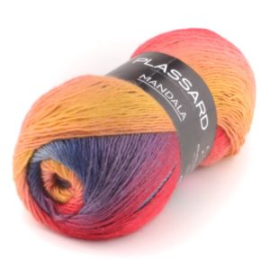 MANDALA  PLASSARD coloris N°25 Pelote de 150 Gr