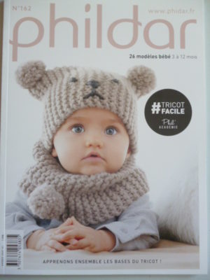 Phildar N°162 “Layette Facile” 26 Modèles Bébé de 3 à 12 Mois
