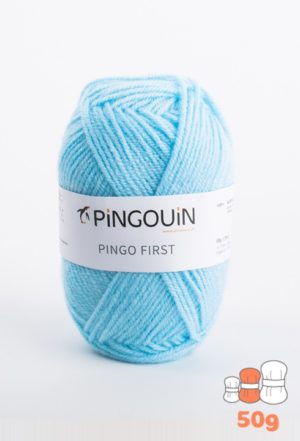 Pingo First de Pingouin sachet de 10 Pelotes de 50gr coloris Curaçao