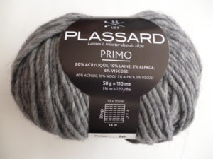 PRIMO N°12 de PLASSARD Coloris Gris