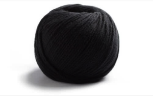 ICA Laine LAMANA “100% Coton Naturel” Coloris 01 Noir