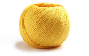 ICA Laine LAMANA “100% Coton Naturel” Coloris 14 Jaune Soleil