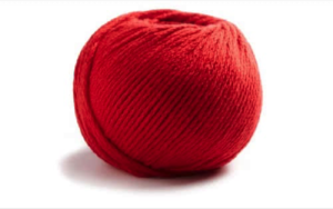ICA Laine LAMANA “100% Coton Naturel” Coloris 15 Rouge