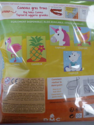 Kit Canevas Gros Trous pour enfants de DMC “La Libellule”