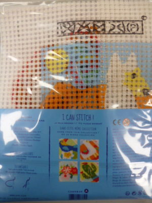 Kit Canevas Gros Trous pour enfants de DMC “Le Lama”