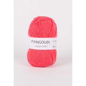Pingo First de Pingouin sachet de 10 Pelotes de 50gr coloris Framboise