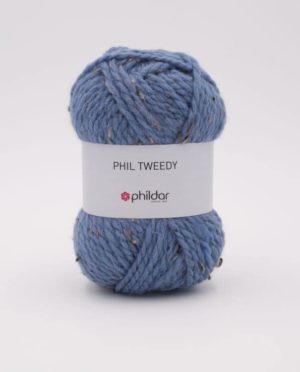 PHIL TWEEDY de Phildar coloris Jeans Nouveauté 2020/21