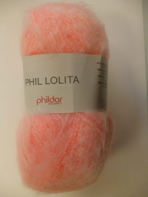 Phil Lolita de Phildar coloris Rose Fluo