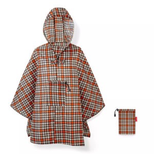 Mini Maxi Poncho “GLENCHECK RED” Reisenthel
