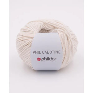 Phil Cabotine Coton de Phildar coloris Mastic