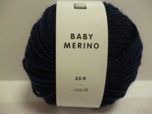Baby Merino N°006 de Rico Design Coloris Marine