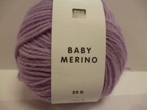 Baby Merino N°009 de Rico Design Coloris Lilas