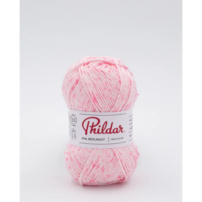 PHIL BERLINGOT de Phildar coloris Rosée