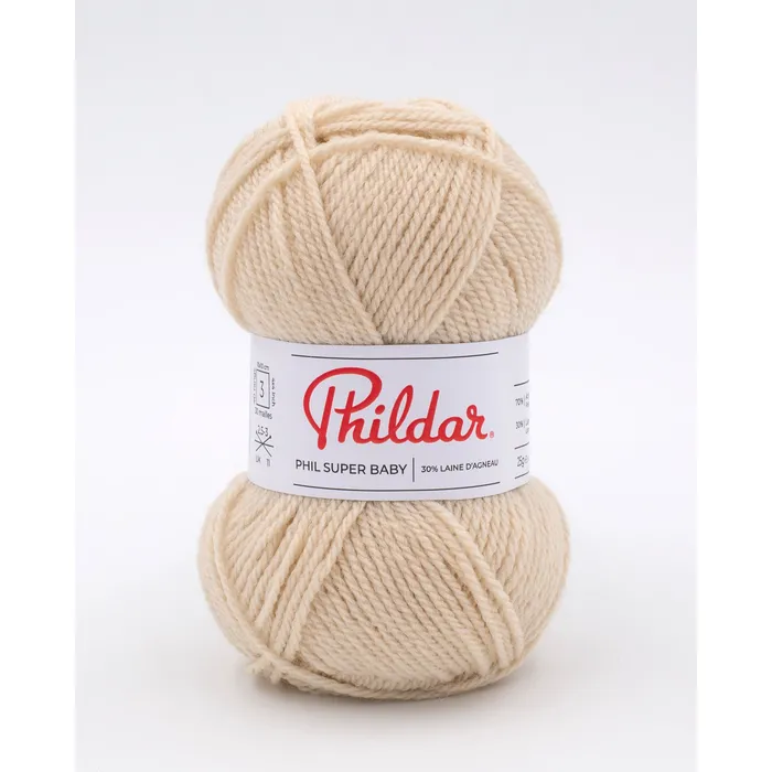 PHIL SUPER BABY de Phildar coloris Grège